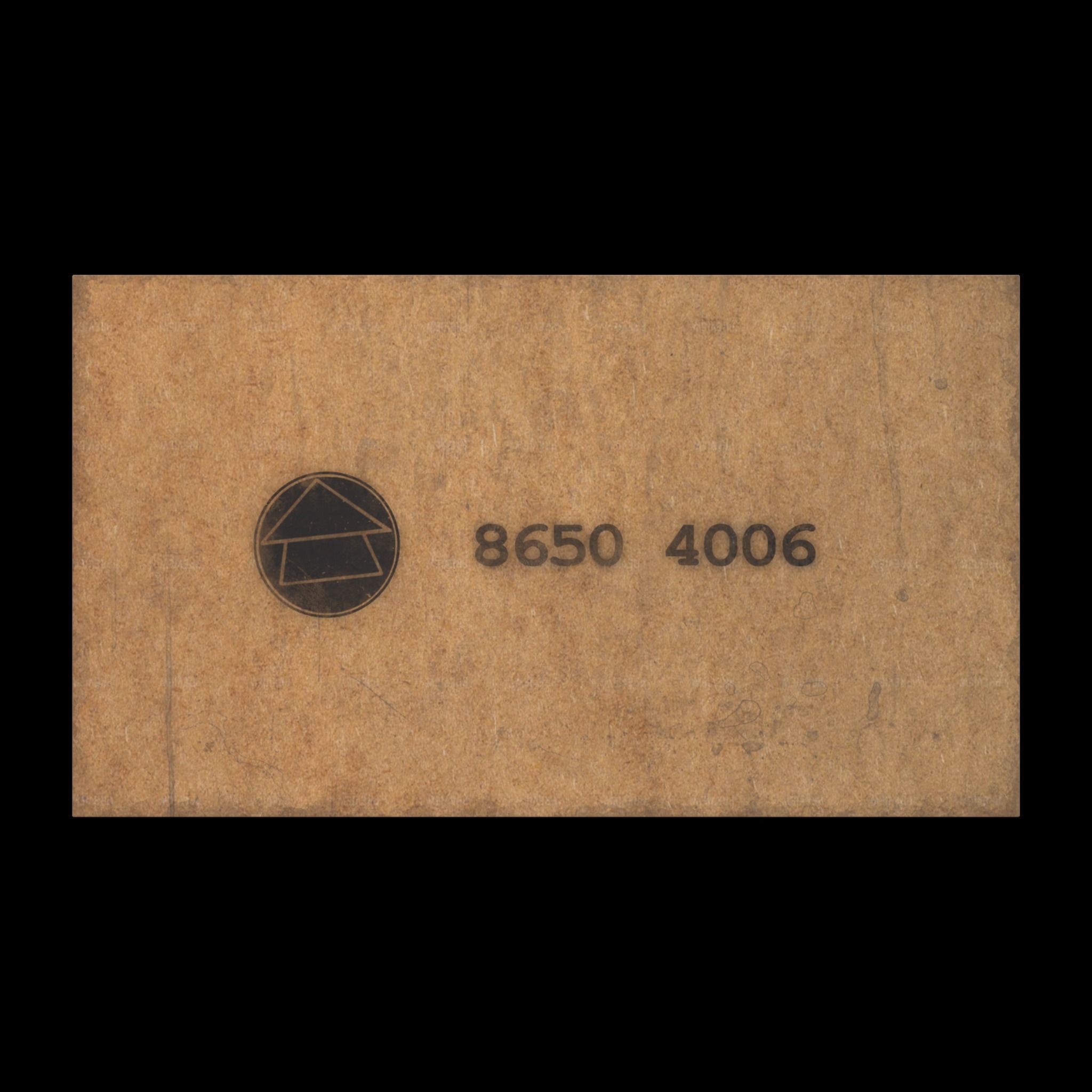 Squid Game Calling Card Free low-poly 3D model_3