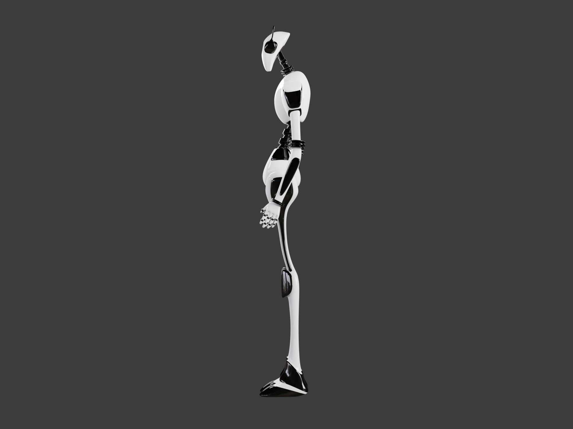 Robot design 3D model_9