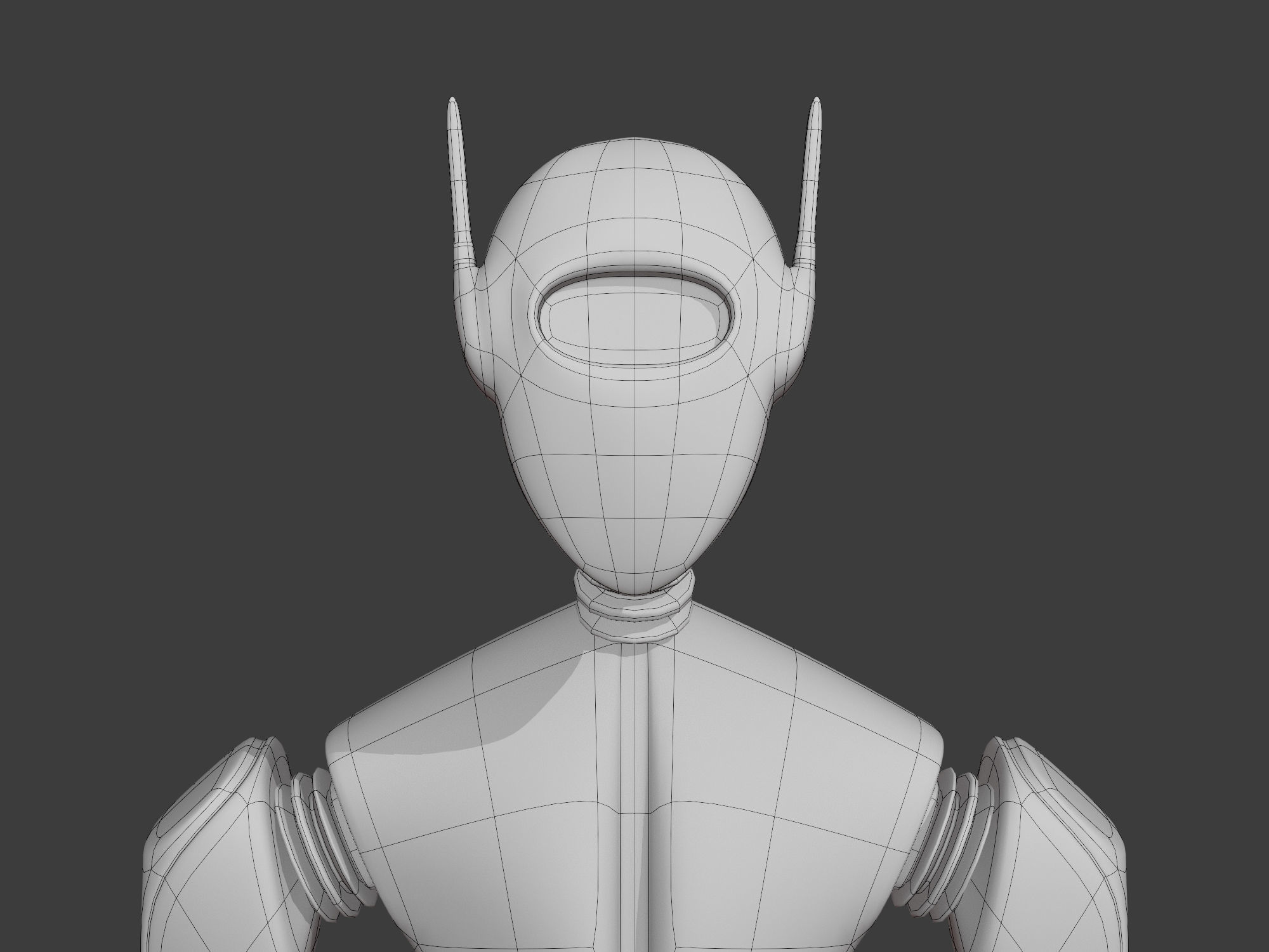 Robot design 3D model_4