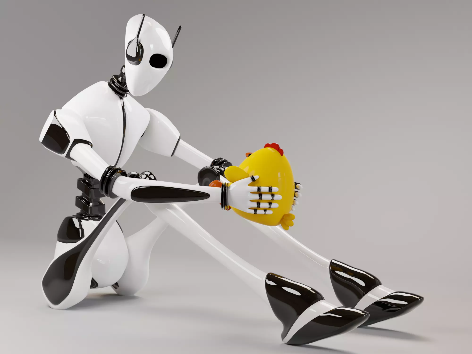 Robot design 3D model_0