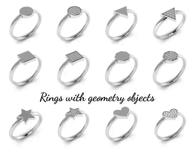 Collection 21 star ring in sterling silver 