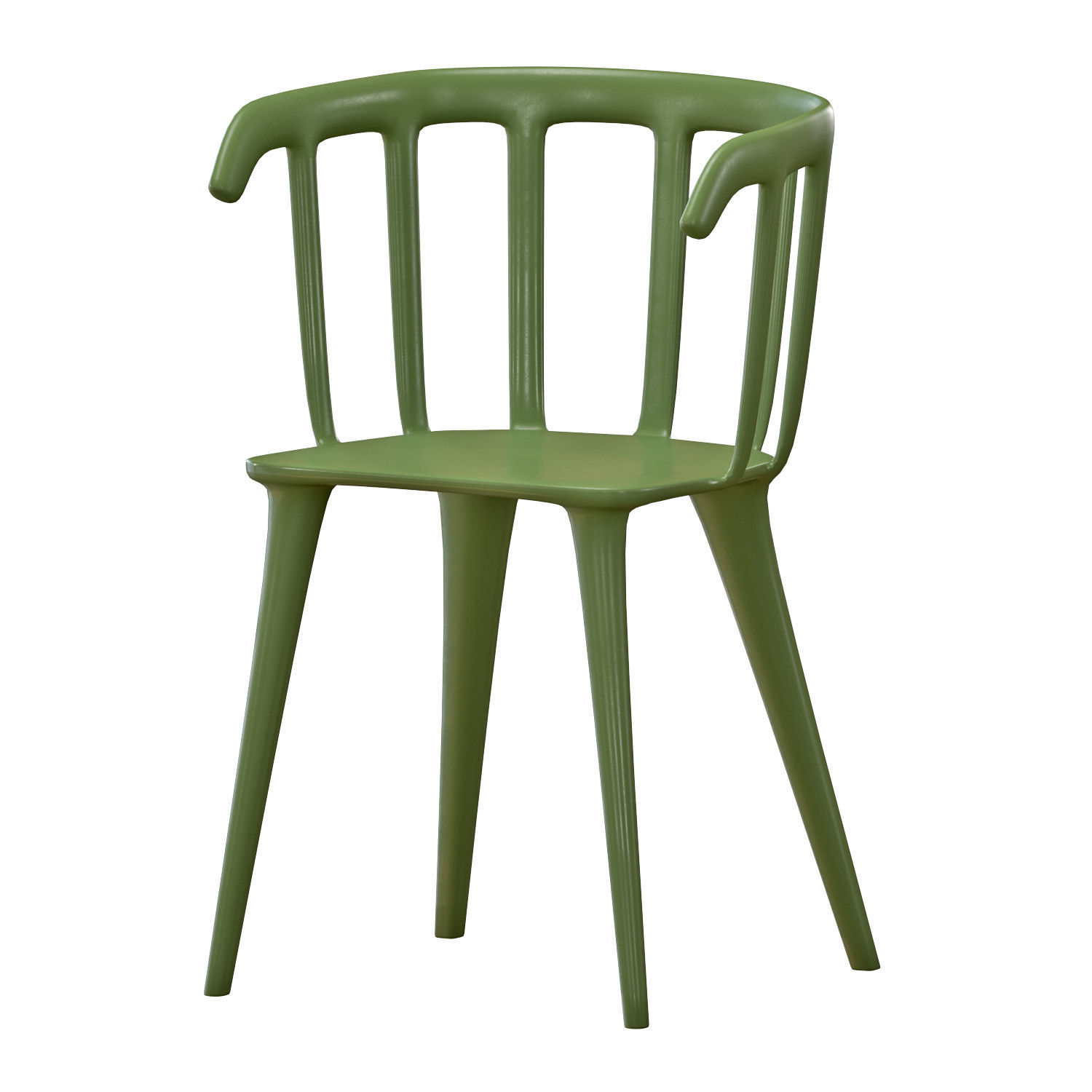 LISABO Table And Chairs set 2 3D model_3