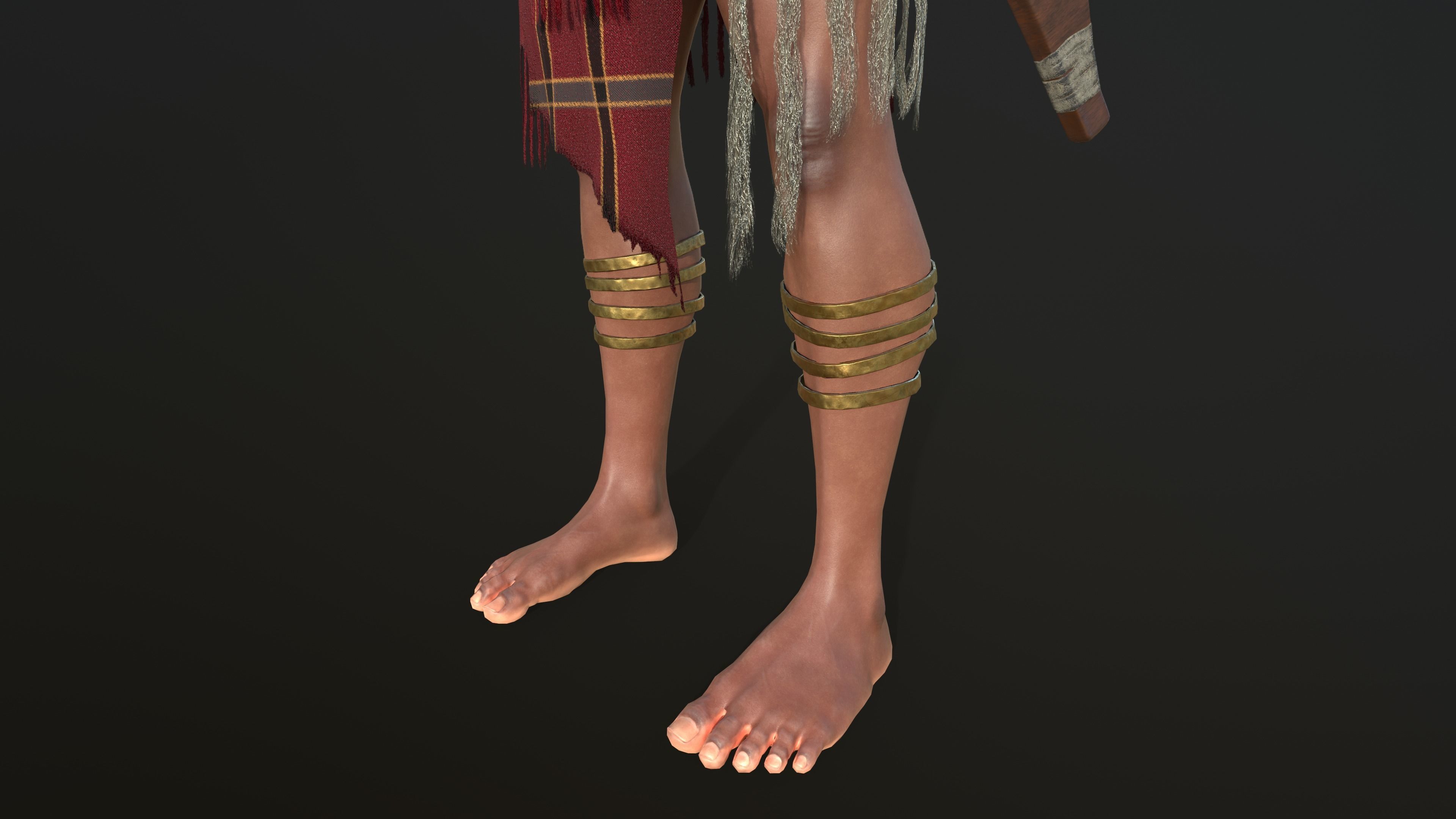 Lapu Lapu - real time character Low-poly 3D model_13