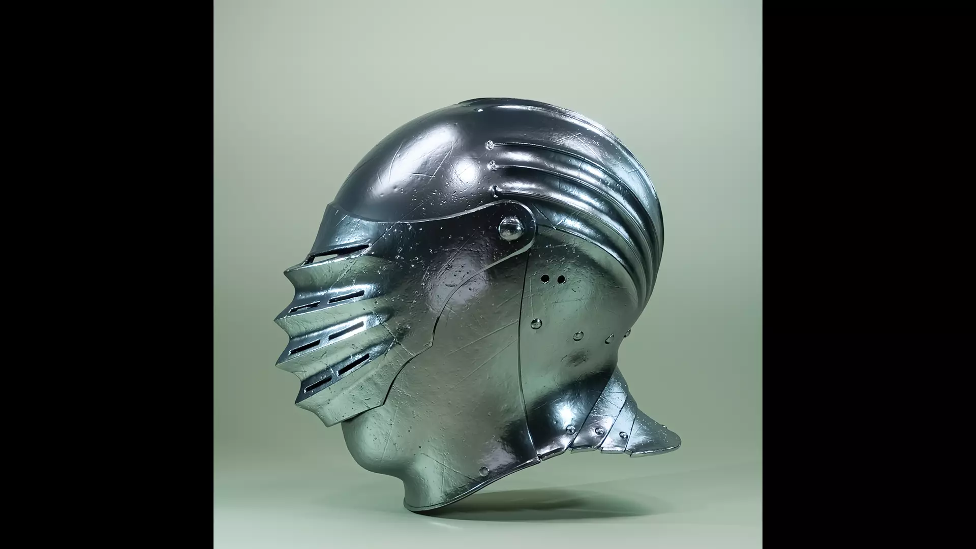 Maximilian Helmet  3D print model_0