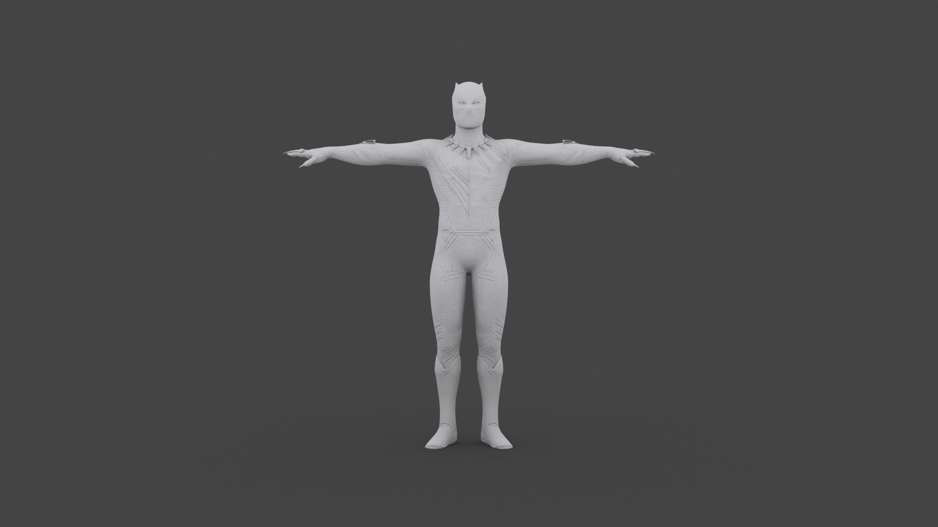 BPAN-001 Black Panther 3D model_4