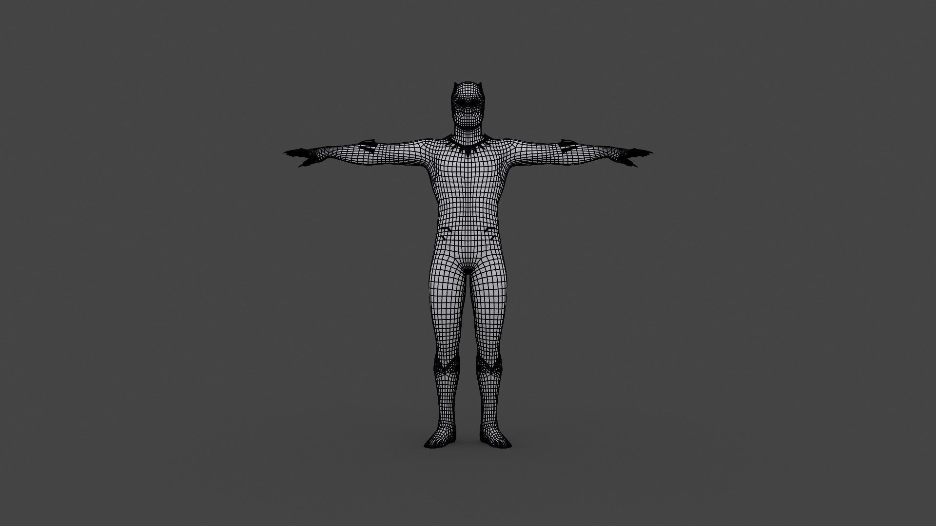 BPAN-001 Black Panther 3D model_5