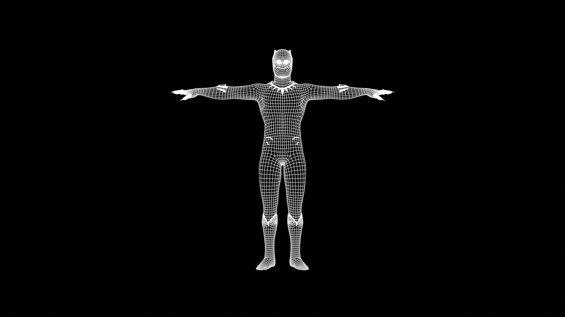 BPAN-001 Black Panther 3D model_6