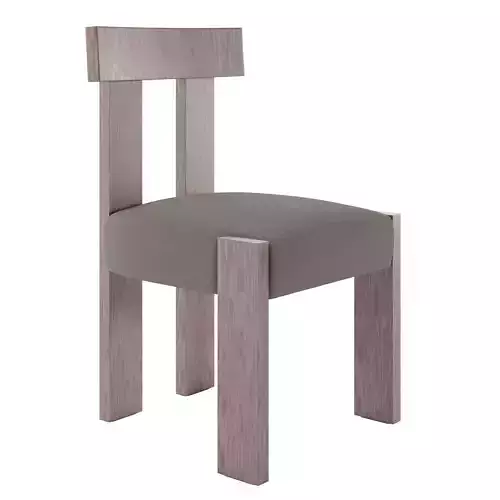Loc Chair - Stahl Band 3D model