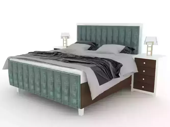 LUXURY BED WITH POSIS 