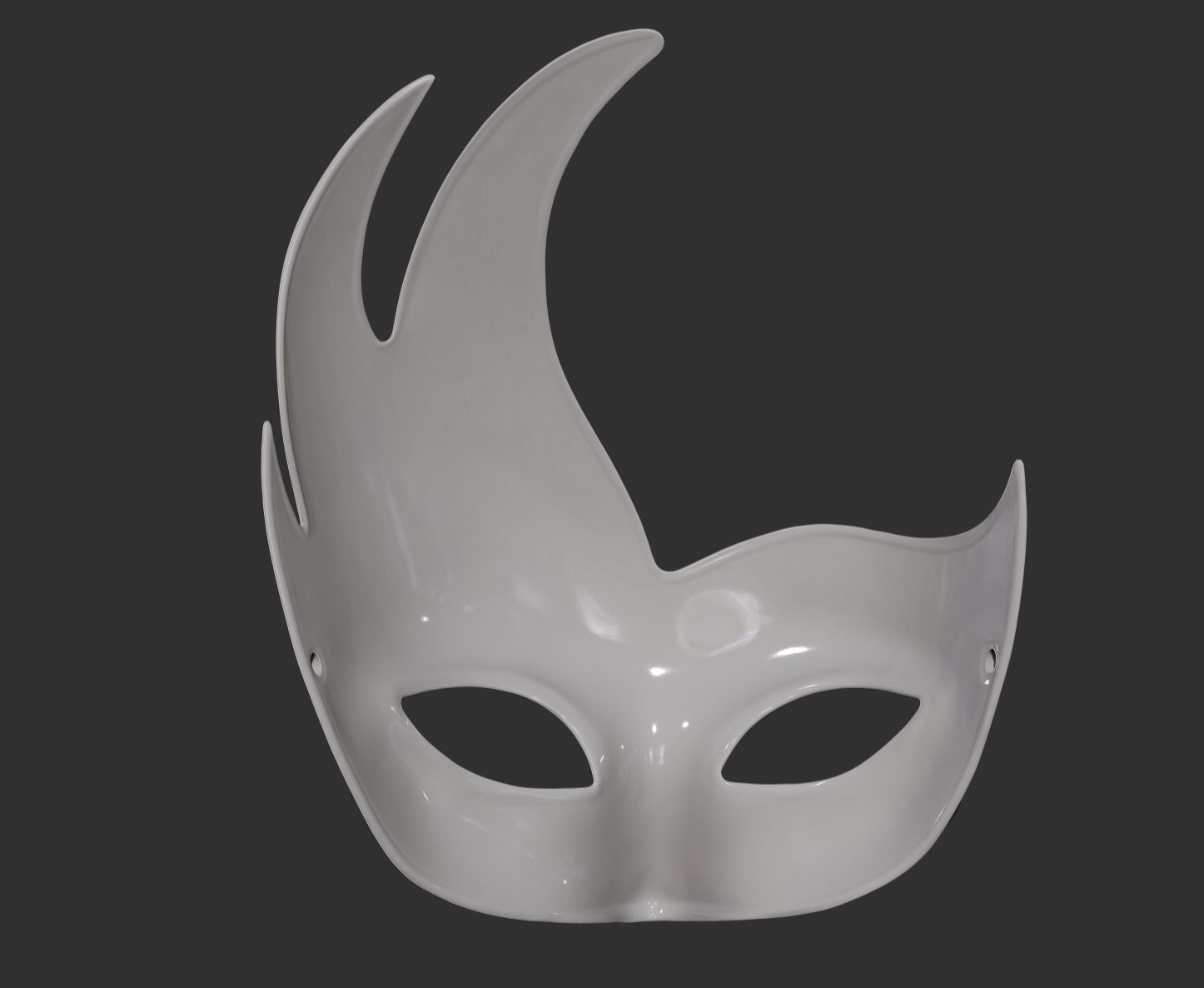 Venetian Mask I 3D print model_9