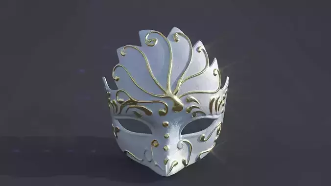 Venetian Mask II 3D print model