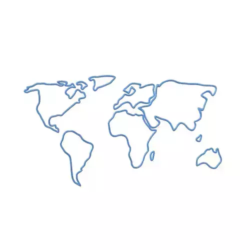 Neon Earth Map v1 001