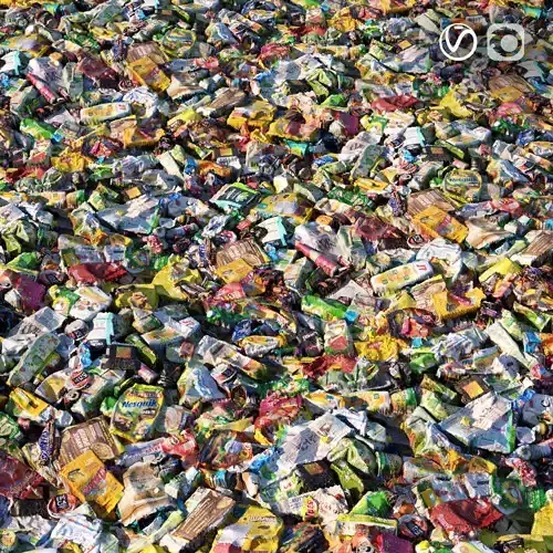 Garbage material 01 3D model