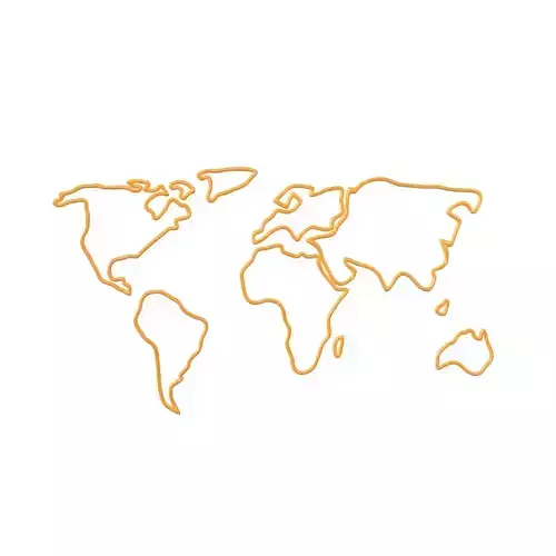 Neon Earth Map v1 007