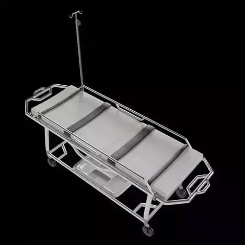 Hospital rolling stretcher