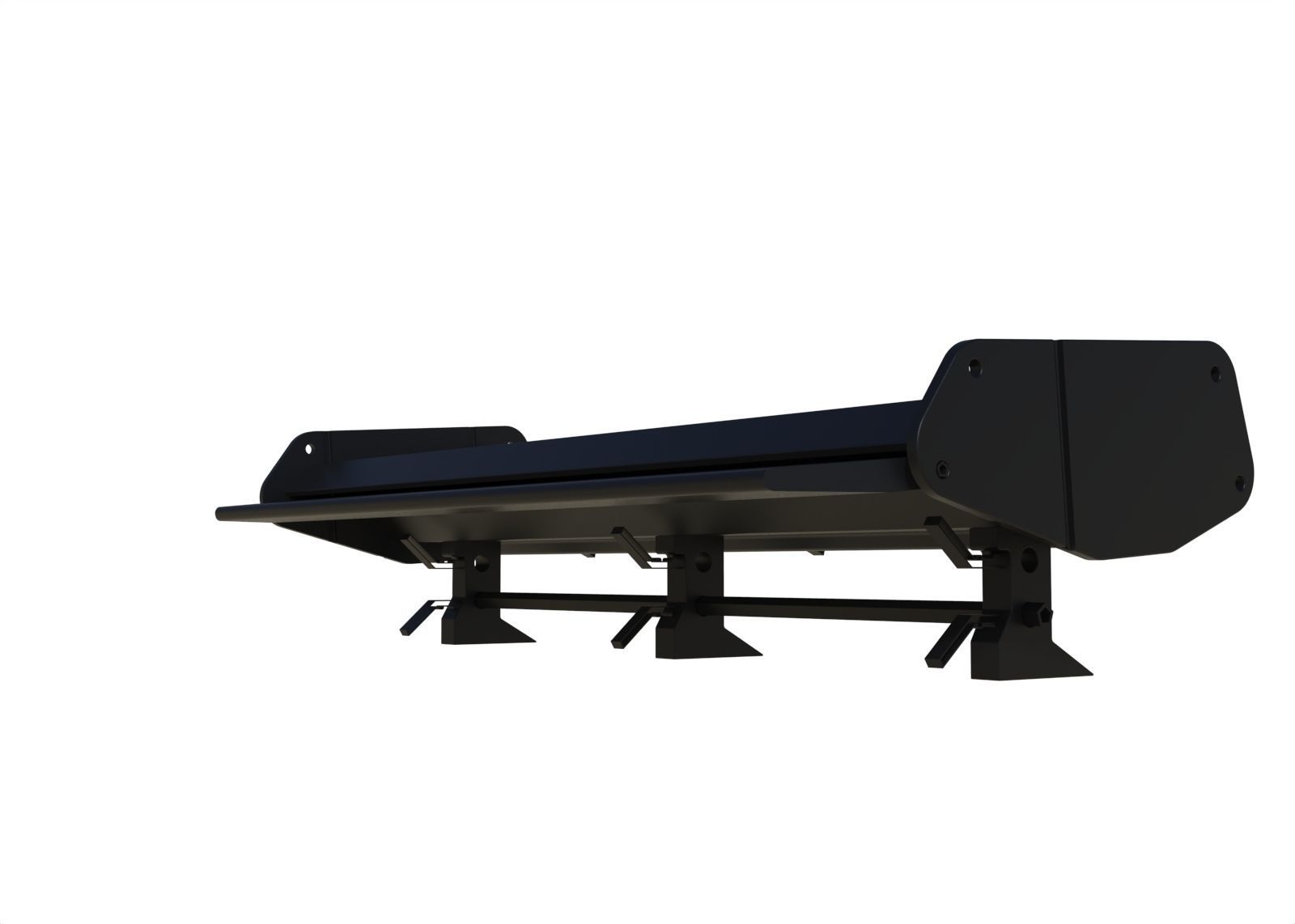 spoiler sport tuning garage auto  3D model_2