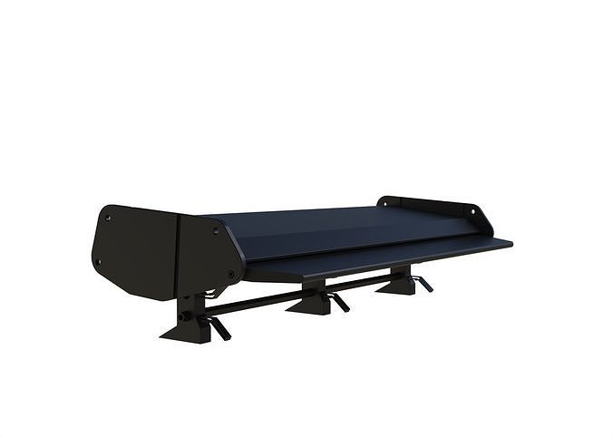 spoiler sport tuning garage auto  3D model