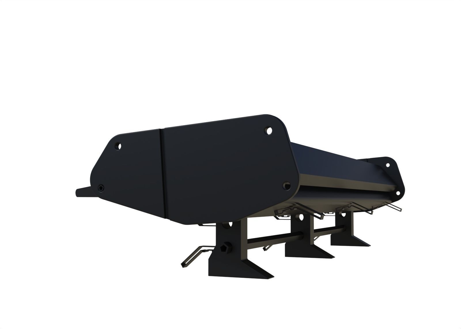 spoiler sport tuning garage auto  3D model_3