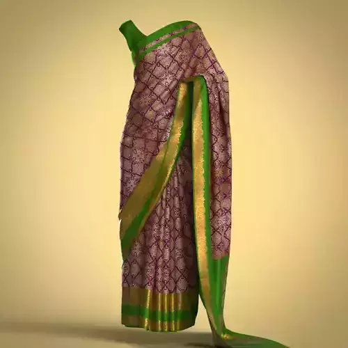 3D Virtual Saree Drape