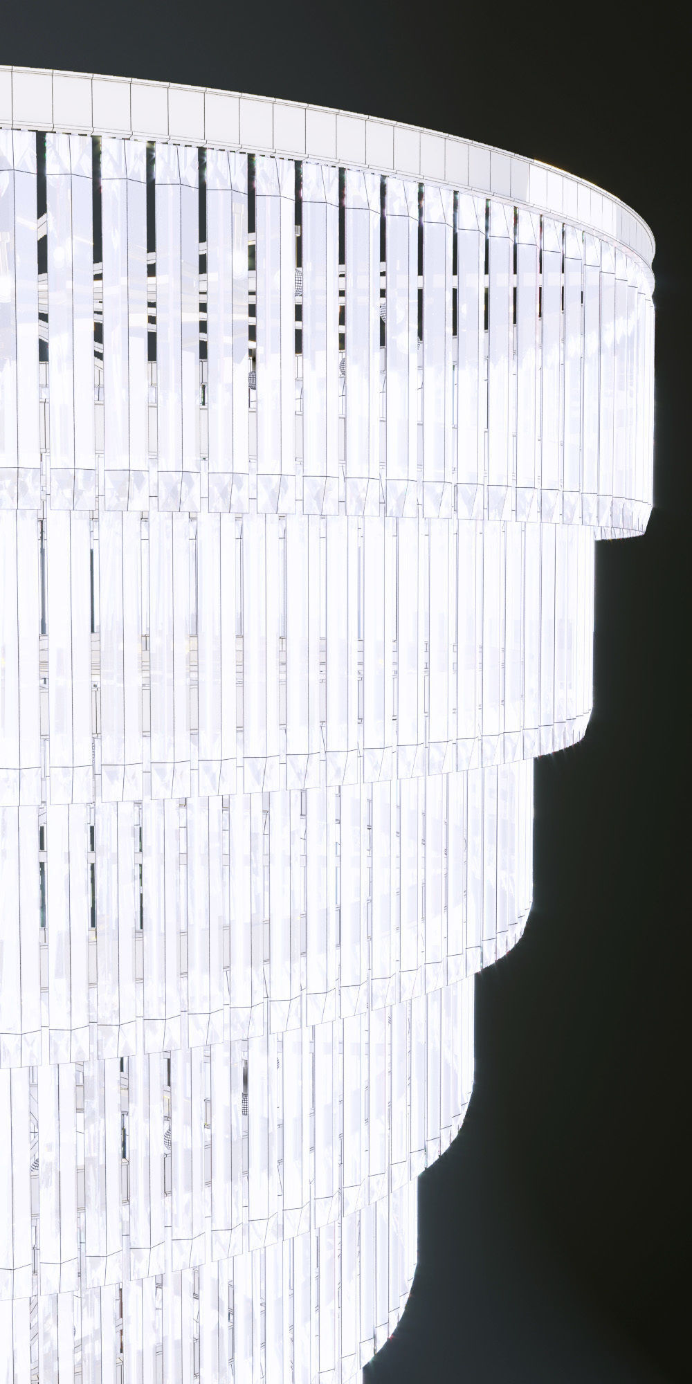 Grandiose Crystal Chandelier by ARORA Lights 3D model_6