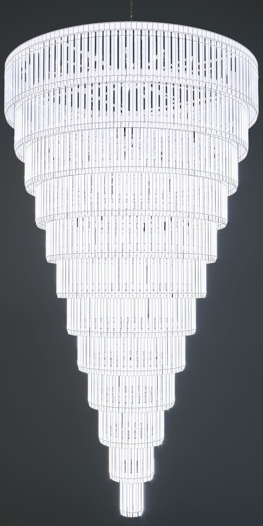 Grandiose Crystal Chandelier by ARORA Lights 3D model_5