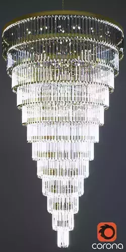 Grandiose Crystal Chandelier by ARORA Lights