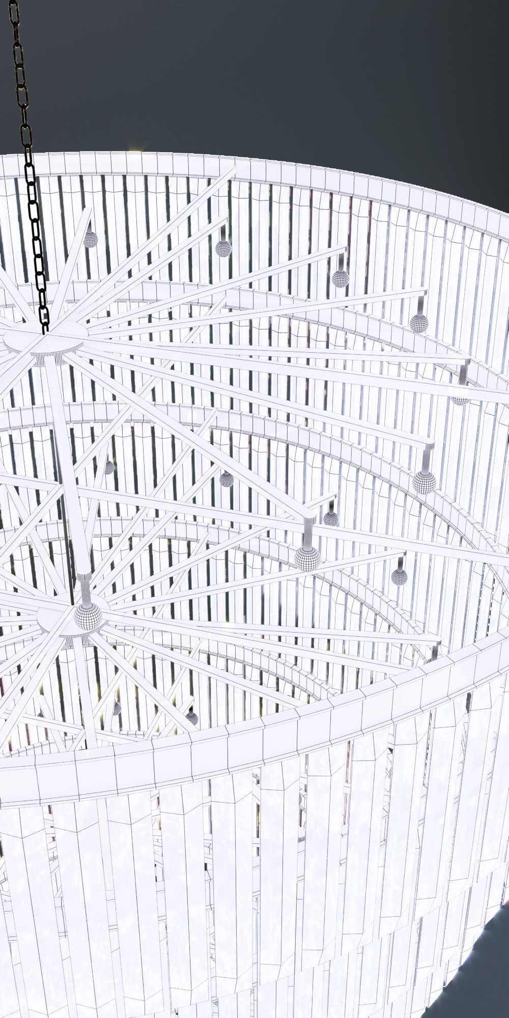 Grandiose Crystal Chandelier by ARORA Lights 3D model_7