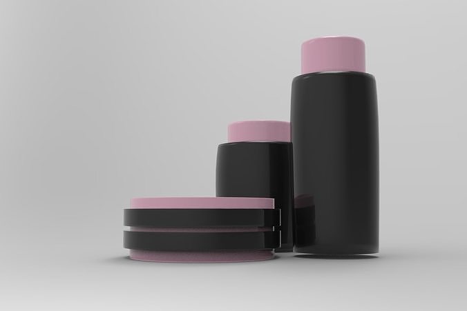 Barragan Vases Low-poly 3D model