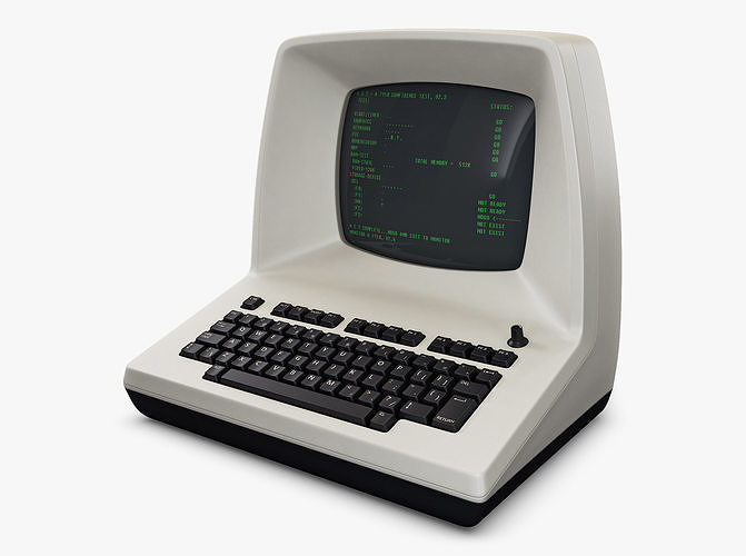 Personal Computer v 4 3D model