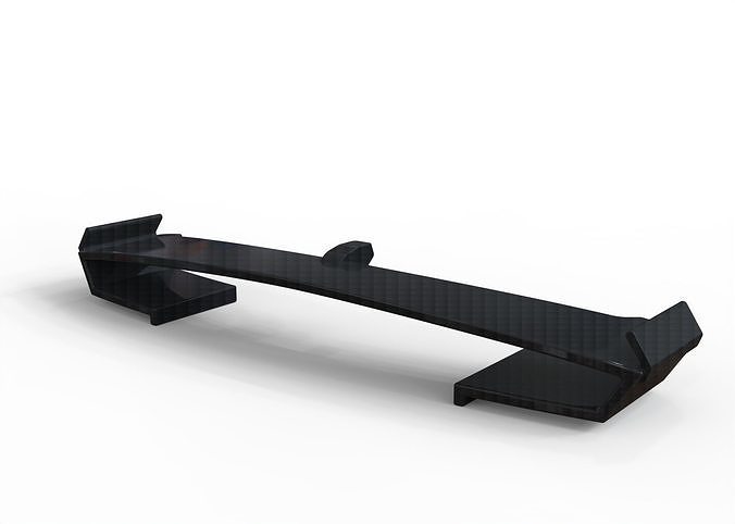 Sport spoiler tuning garage auto  3D model