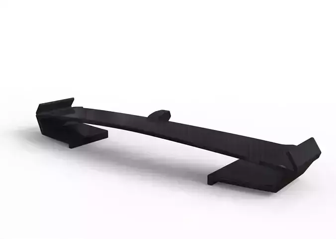 Sport spoiler tuning garage auto  3D model