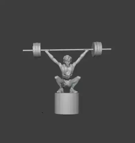 Naim Suleymanoglu 3D print model