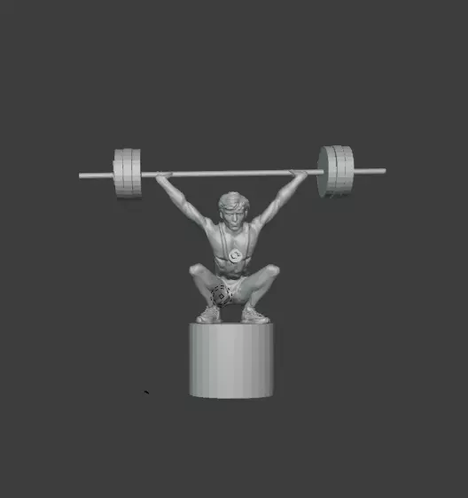 Naim Suleymanoglu 3D print model