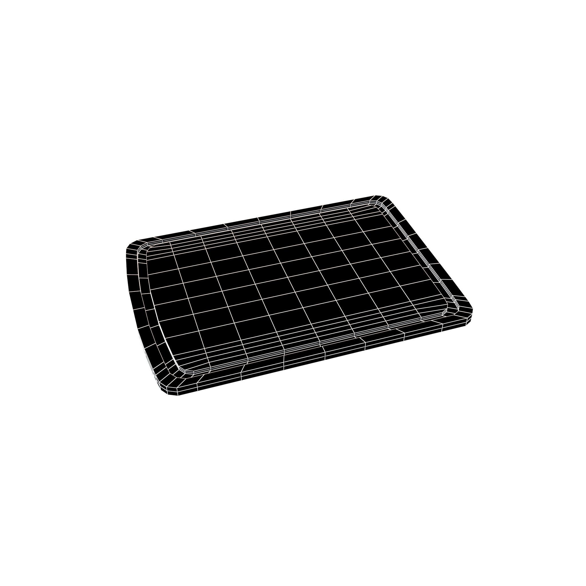 Chopping Board v1 002 Low-poly 3D model_5