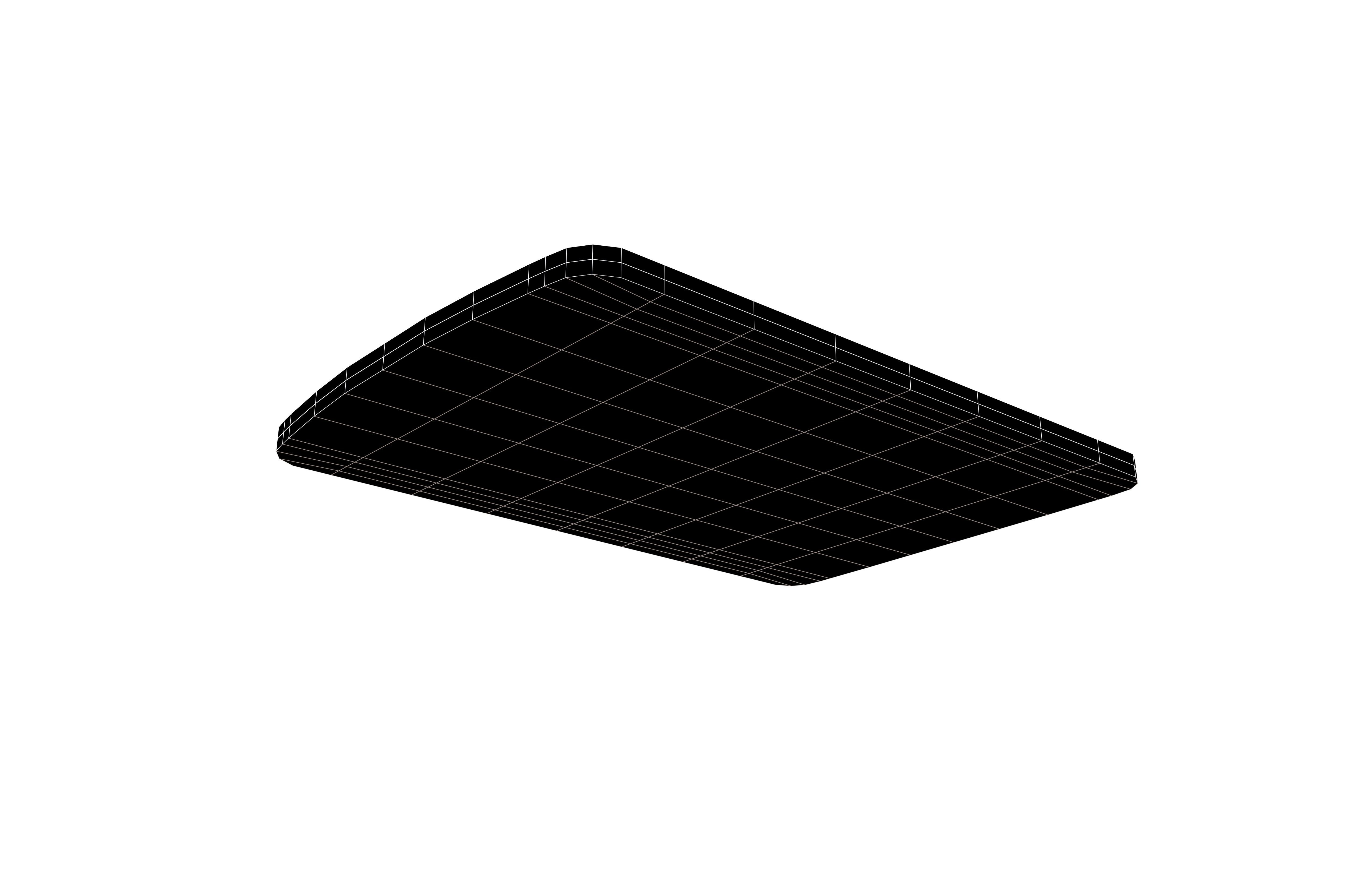 Chopping Board v1 002 Low-poly 3D model_7
