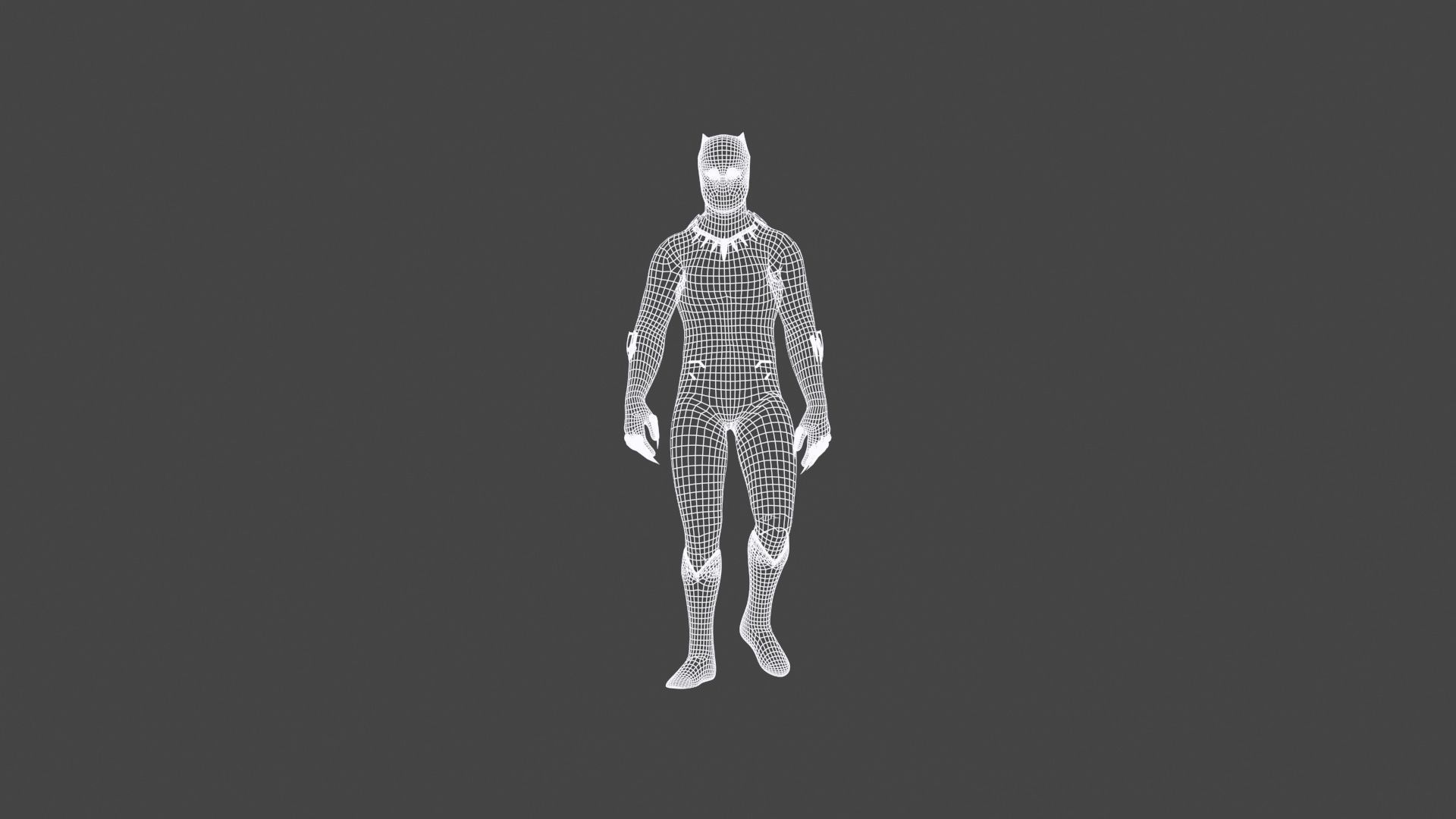 BPAN-002 Walking Animation 3D model_5