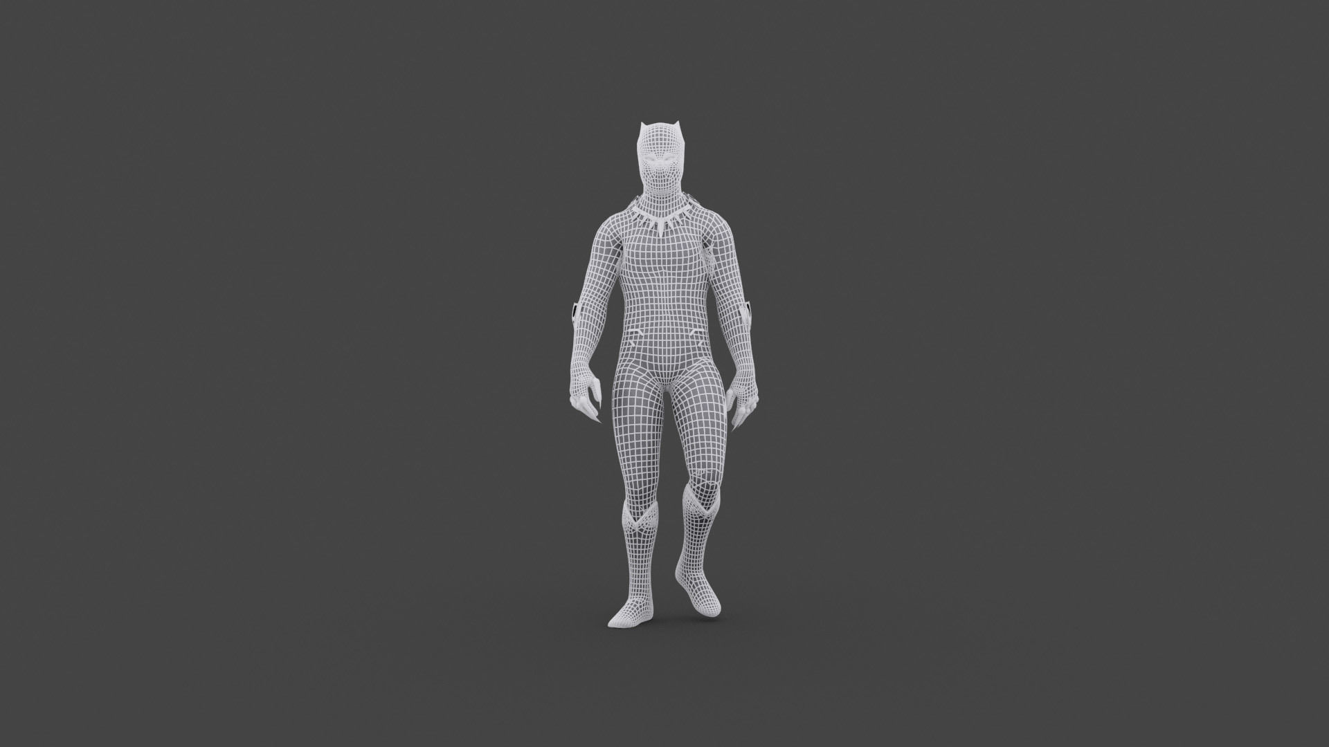 BPAN-002 Walking Animation 3D model_4
