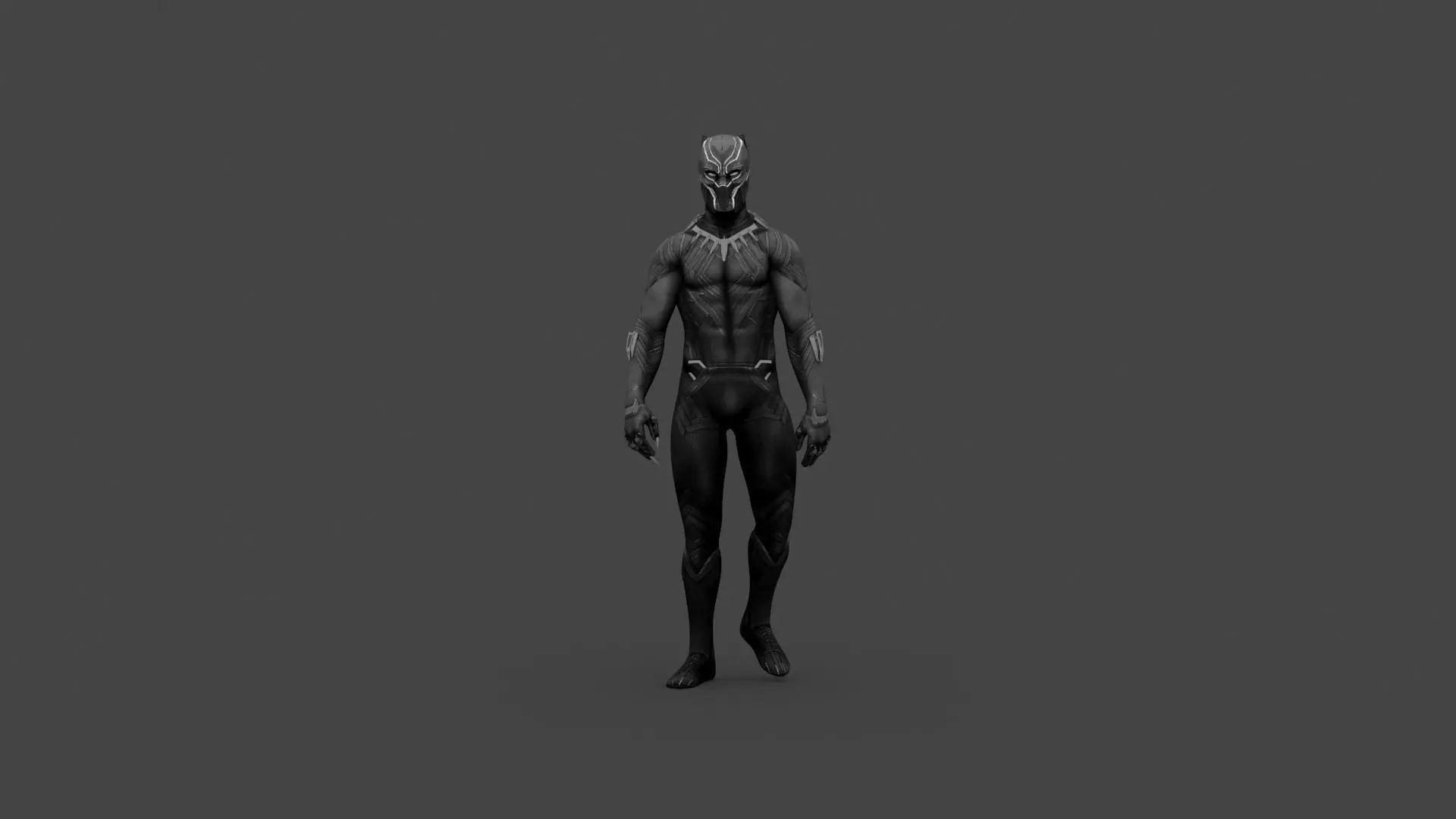 BPAN-002 Walking Animation 3D model_0