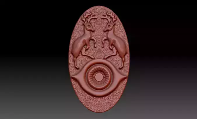 seeing deers 3D print model