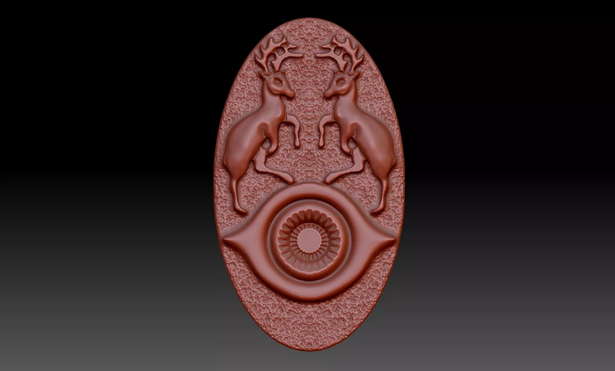 seeing deers 3D print model
