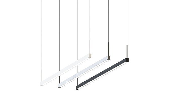 Thin-Line Led Pendant by Sonneman Lighting 3D model