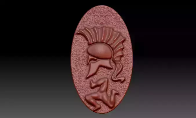 triskelion soldier 3D print model