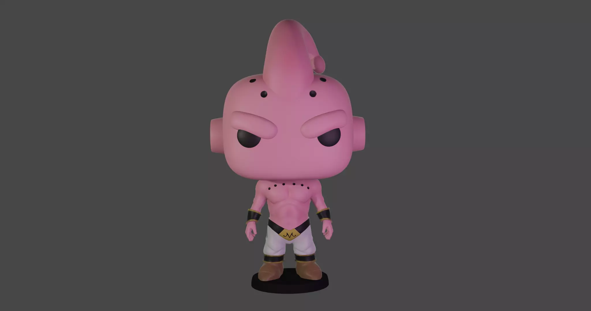 Majin Boo  3D print model_0
