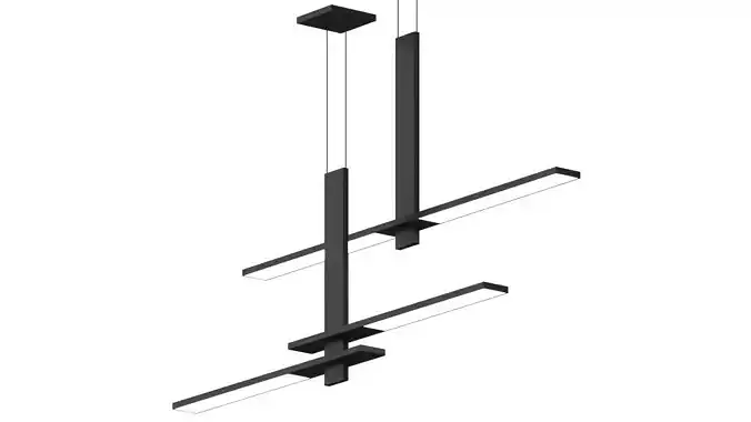 Planes Cantilevered LED Pendant by SONNEMAN Lighting