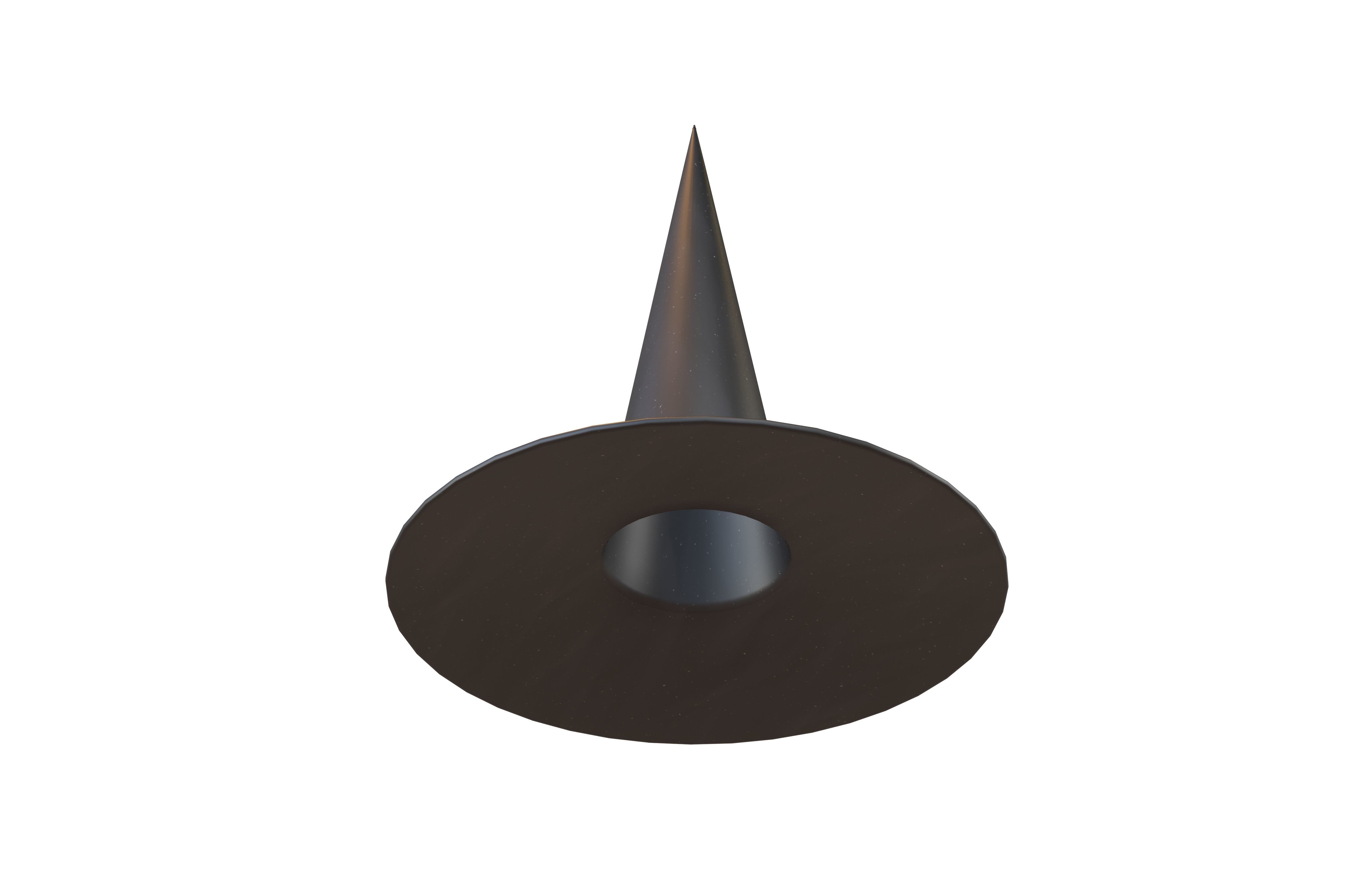 Witch Hat v3 001 Low-poly 3D model_2