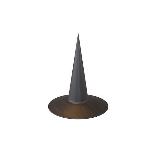 Witch Hat v3 001 Low-poly 3D model