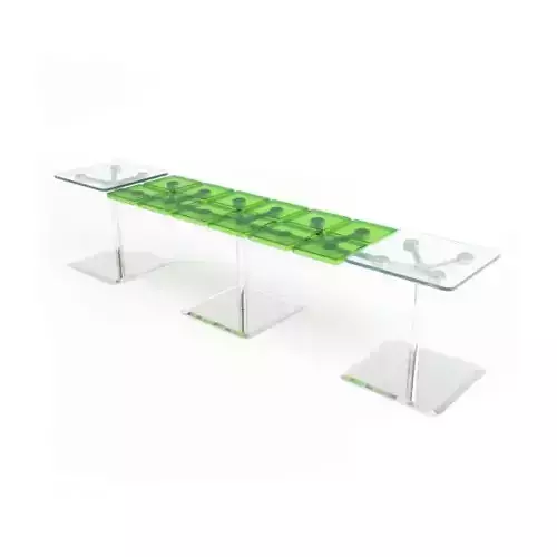 Modern Green Plastic Shelf Casamania