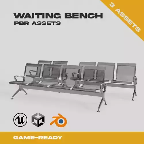 Realistic Waiting Bench GameReady