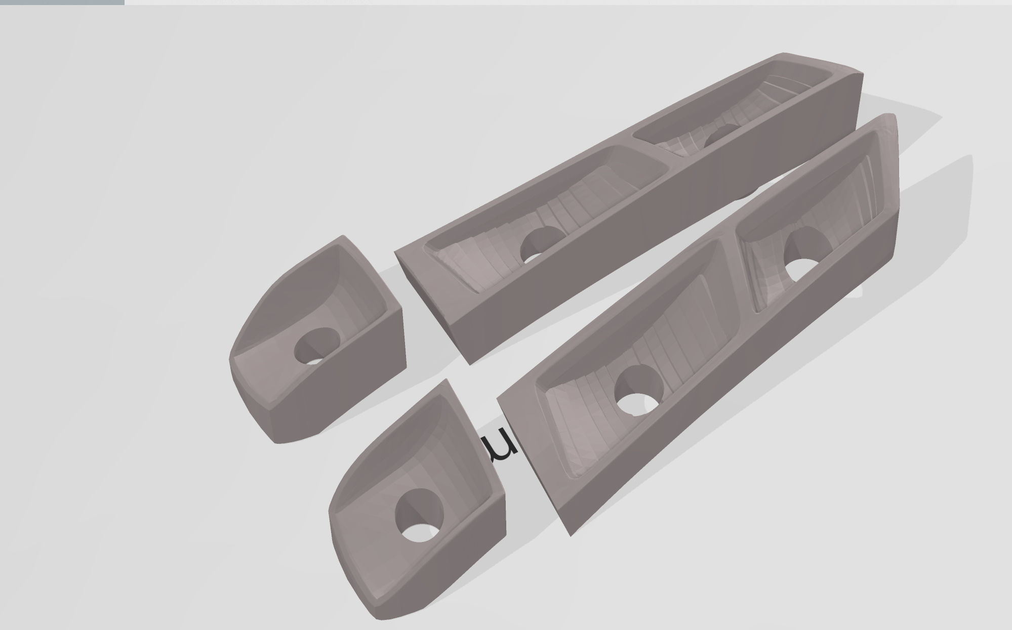 S14 Headlightbucket DMAX for RC  3D print model_1