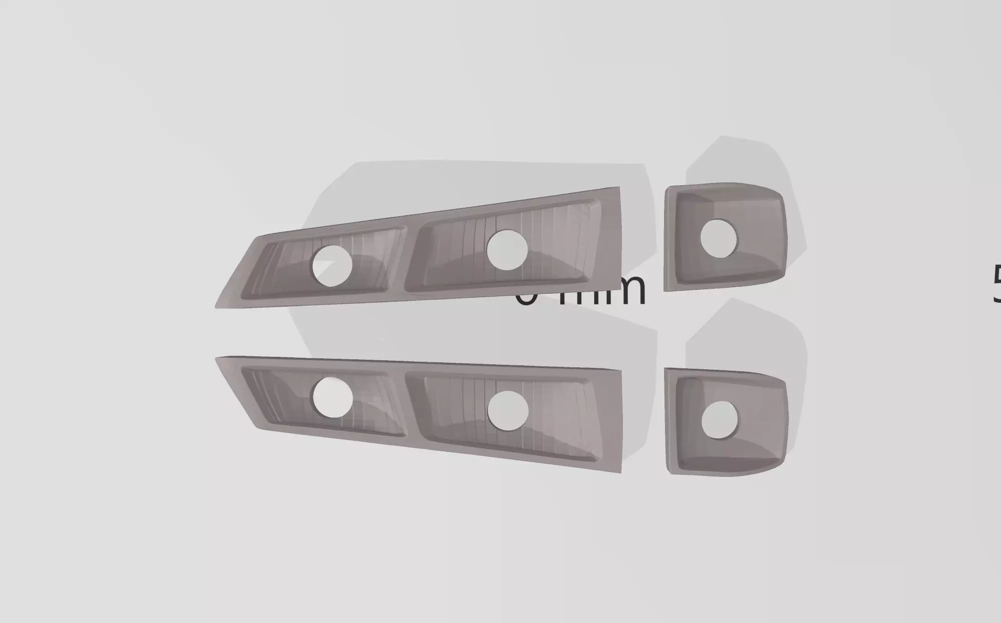 S14 Headlightbucket DMAX for RC  3D print model_0